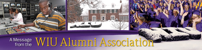 WIU Alumni Winter Banner