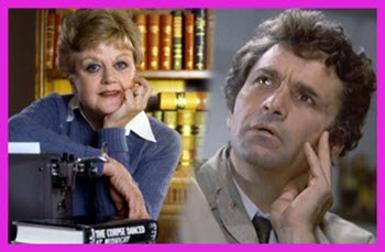 Images of Columbo and Jessica Fletcher