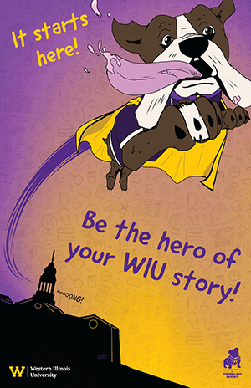 It starts here! Be the hero of your WIU story!