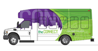 The Connect shuttle for WIU-Quad Cities