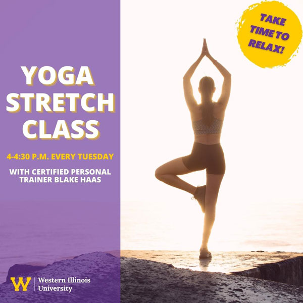 WIU-QC Fall Yoga Stretching Class