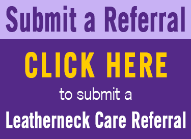 Submit a Leatherneck Care Referral Button