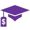 graduation cap logo