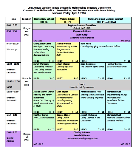 2016ColorScheduleColorSchedule