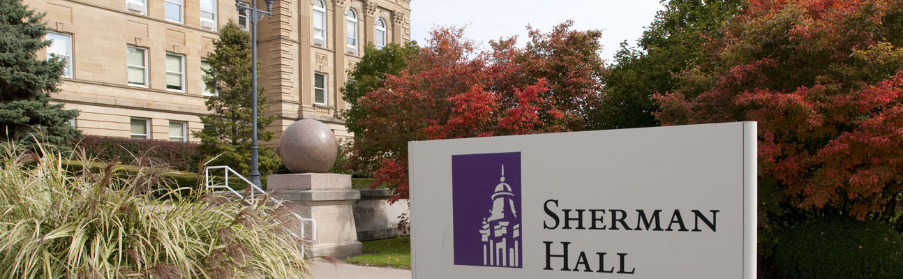 Sherman Hall, home of WIU's Payroll Office