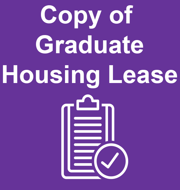 Copy of Graduate Housing Lease