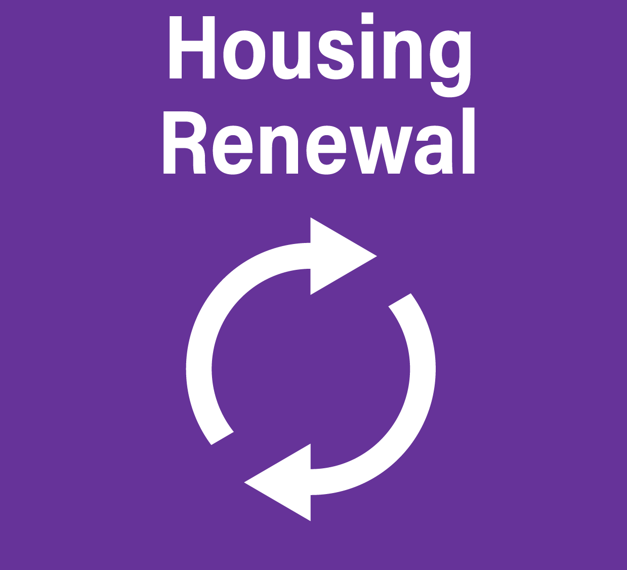 Housing Renewal Button